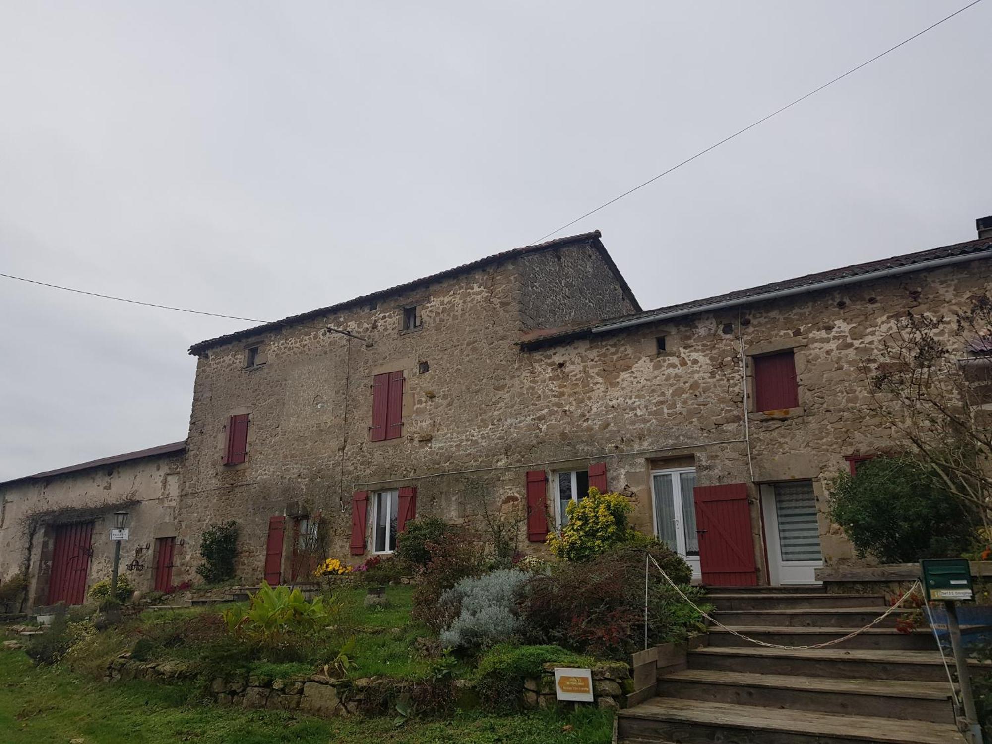 Les Forges De Planechaud Bed & Breakfast Saint-Sornin-Leulac Exterior foto